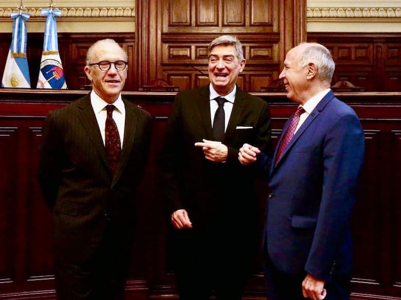 Los jueces de la Corte Suprema de Justicia
CSJN