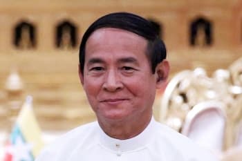 Liberaron al expresidente de Birmania, Win Myint, en una amnistía que alcanzó a 4.500 detenidos