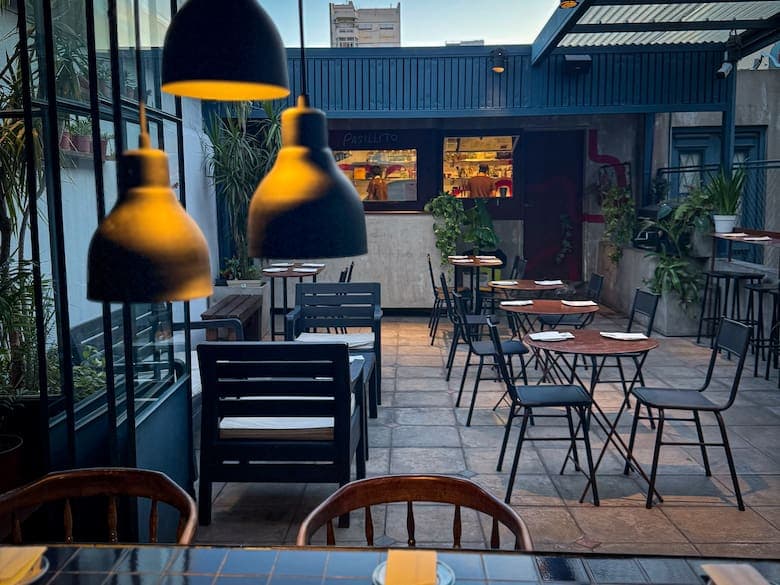 Terrazas otoñales en Pasillito